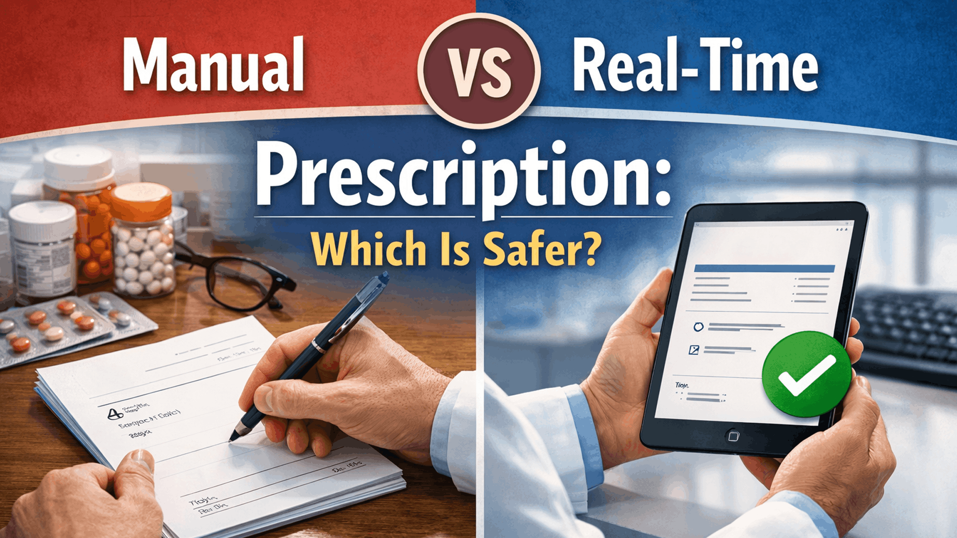 Manual vs Real-Time Prescription to Dispense: Which Is Safer for Your Clinic in Qatar?